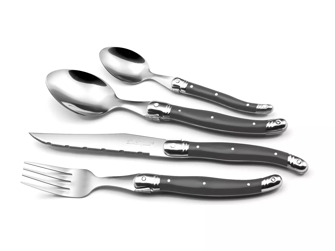 Tradition - Ménagère 24 pièces Gris anthracite