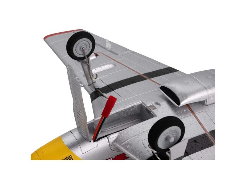 E-flite Warbird UMX P-51D Mustang Detroit Miss AS3X, SAFE B Scale-Warbird im UMX Format mit Brushless Antrieb