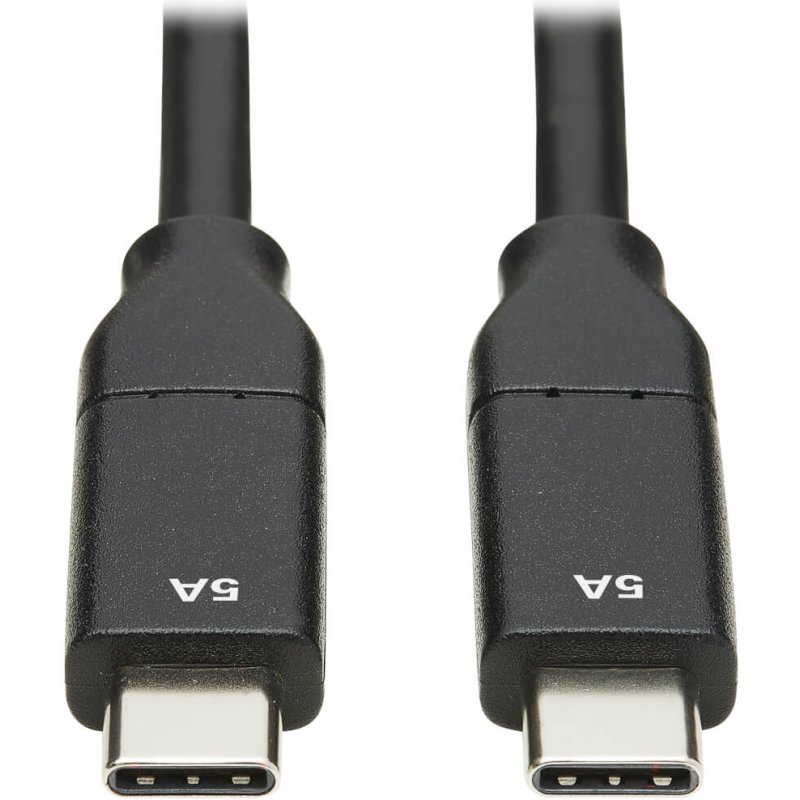 Tripp Lite U040-C2M-C-5A câble USB USB 2.0 2 m USB C 100 W Noir