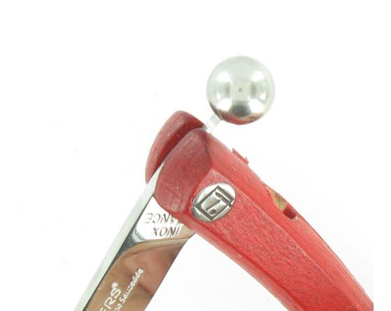 The Sphère Thiers ROUGE Enfant - Petit Modèle Couteau de Poche Le Thiers par Facosa