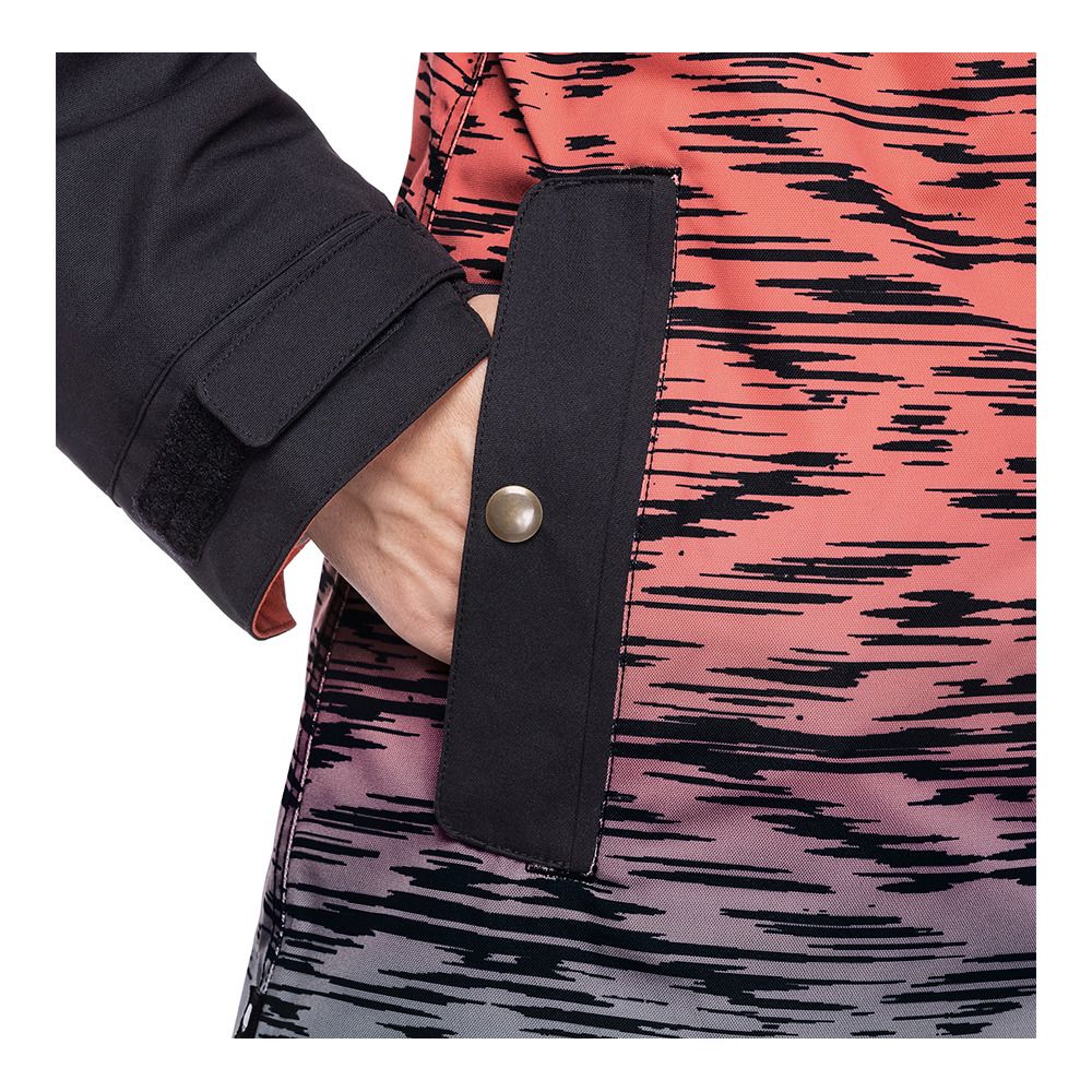 686 DREAM - Veste ski Femme black blue ikat