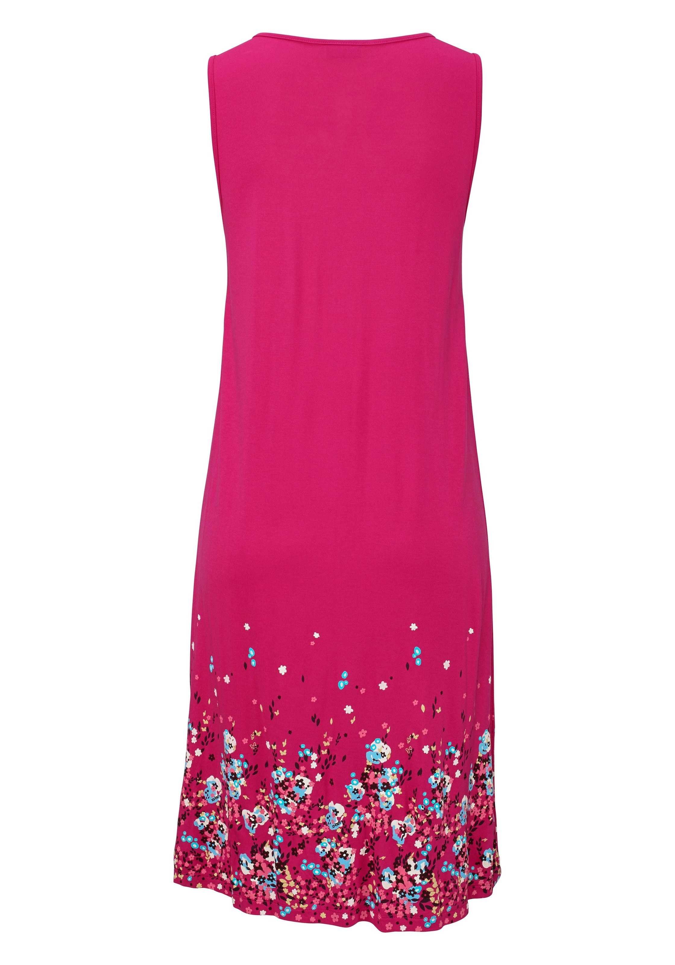 Beachtime Strandkleid mit Blumenprint, Minikleid, Sommerkleid, Strandkleid