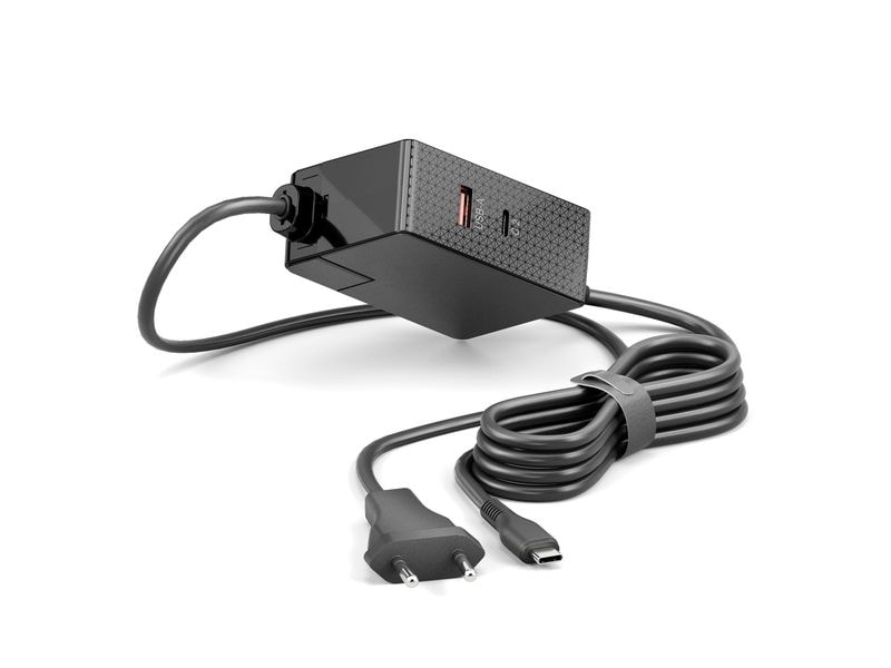PureLink USB Netzteil VL-PSU110 USB-C, USB-A, 100W Vuelogic – USB-C & USB-A GaN Ladegerät - 3-Port - 100W PD – Schwarz