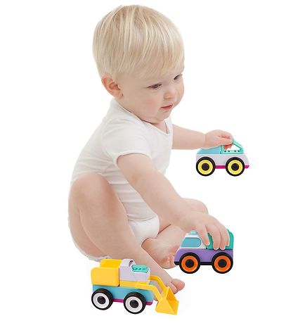 Playgro K?ret?jer - Build and Drive Mix n Match Vehicles