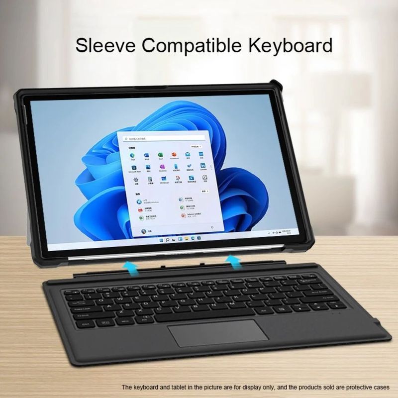 Microsoft Surface Pro 9 Laptop Hoes TPU Cover Zwart