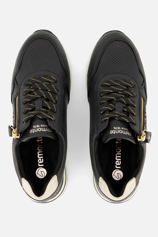 Remonte Sneakers zwart Synthetisch