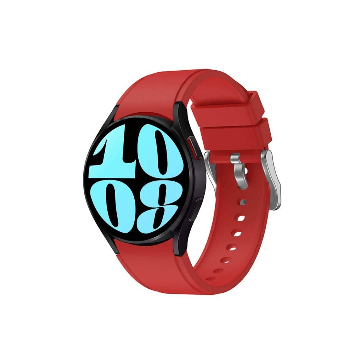 Silikon armbånd No-Gap Samsung Galaxy Watch 6 (40mm) - Rød