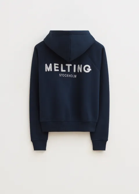 Oversized hoodie blauw (BLW)