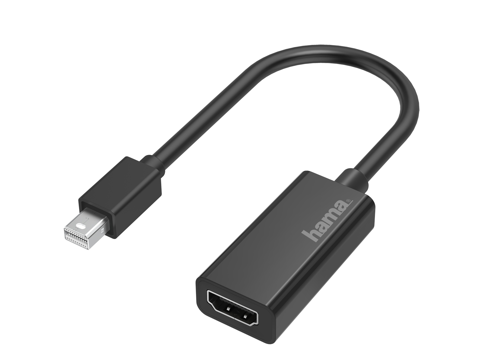 ADAPTADOR HAMA MINI DISPLAY PORT/HDMI 4K 0.75M 200332