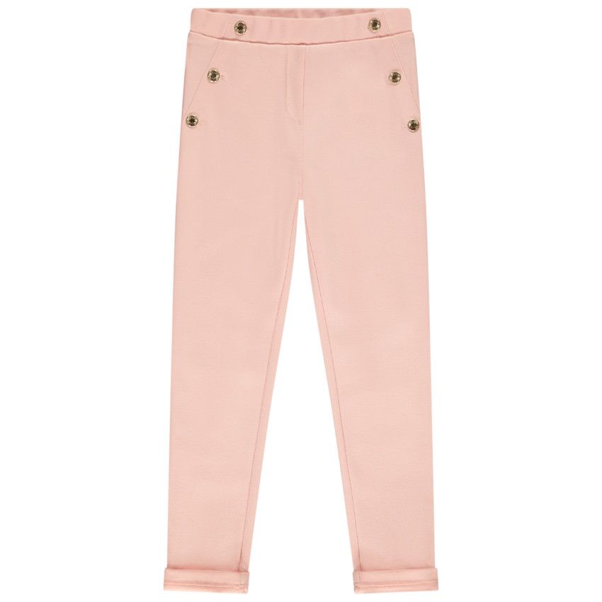 Jegging en milano effet pont pour fille - Multicolore