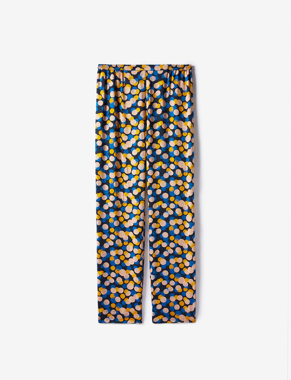 Pantalon - xmas dots bleu empire