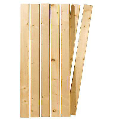 Lame de volet en sapin 238 x 8,9 cm, ép.26 mm (4 lames)