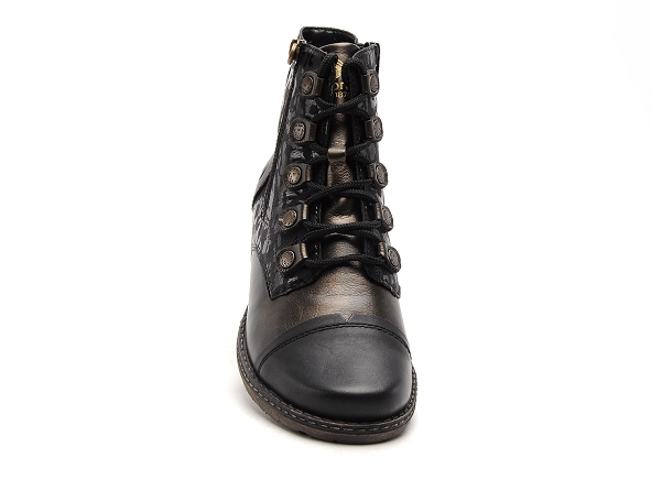 Remonte boots bottine plates femme d4391 noir