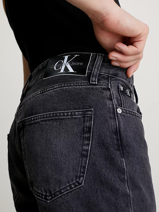 Calças jeans autênticas de pai