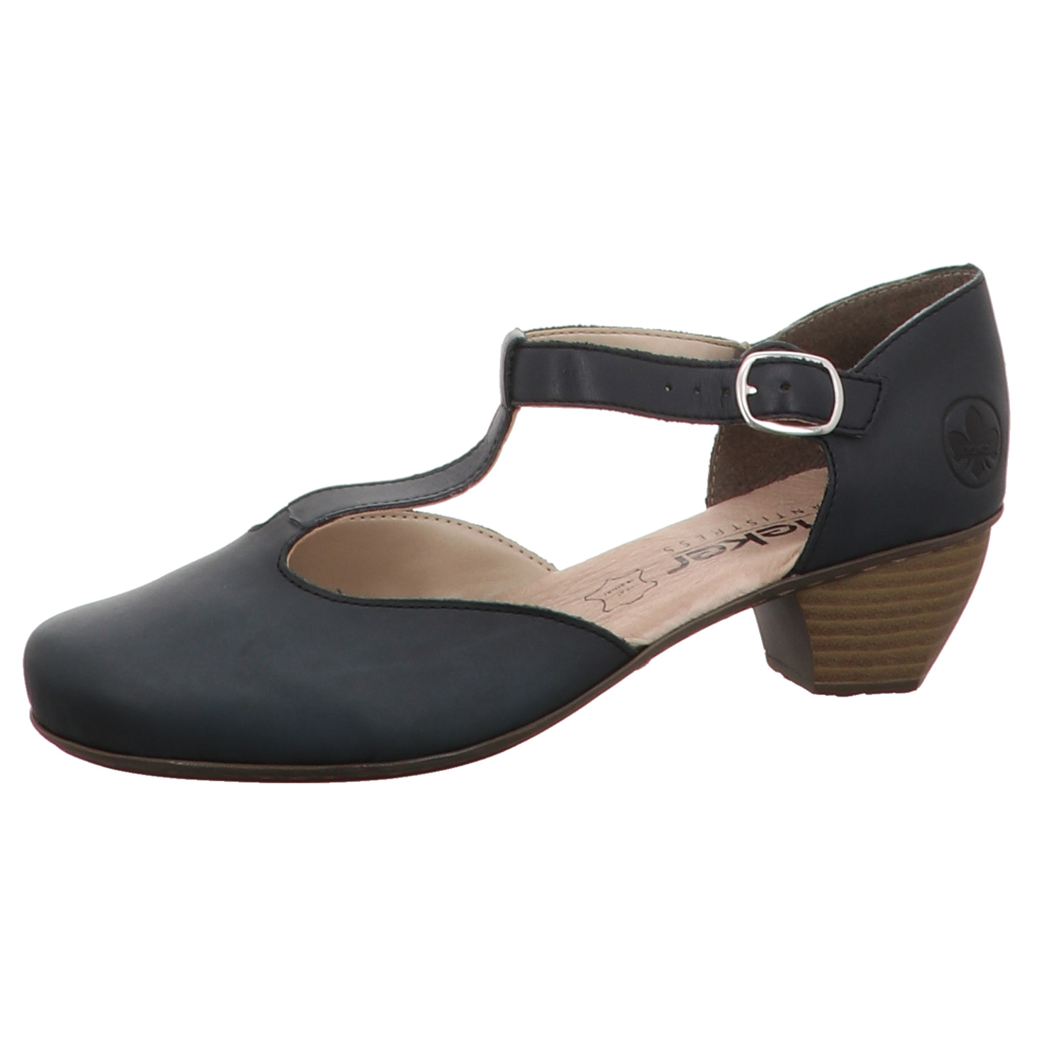 Rieker Pumps blau