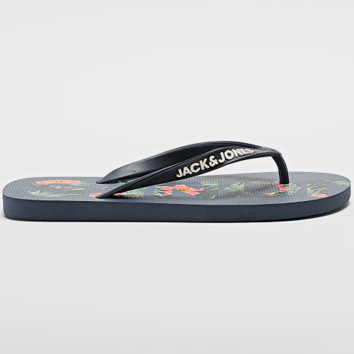 Tongs Logo Palm Bleu Marine