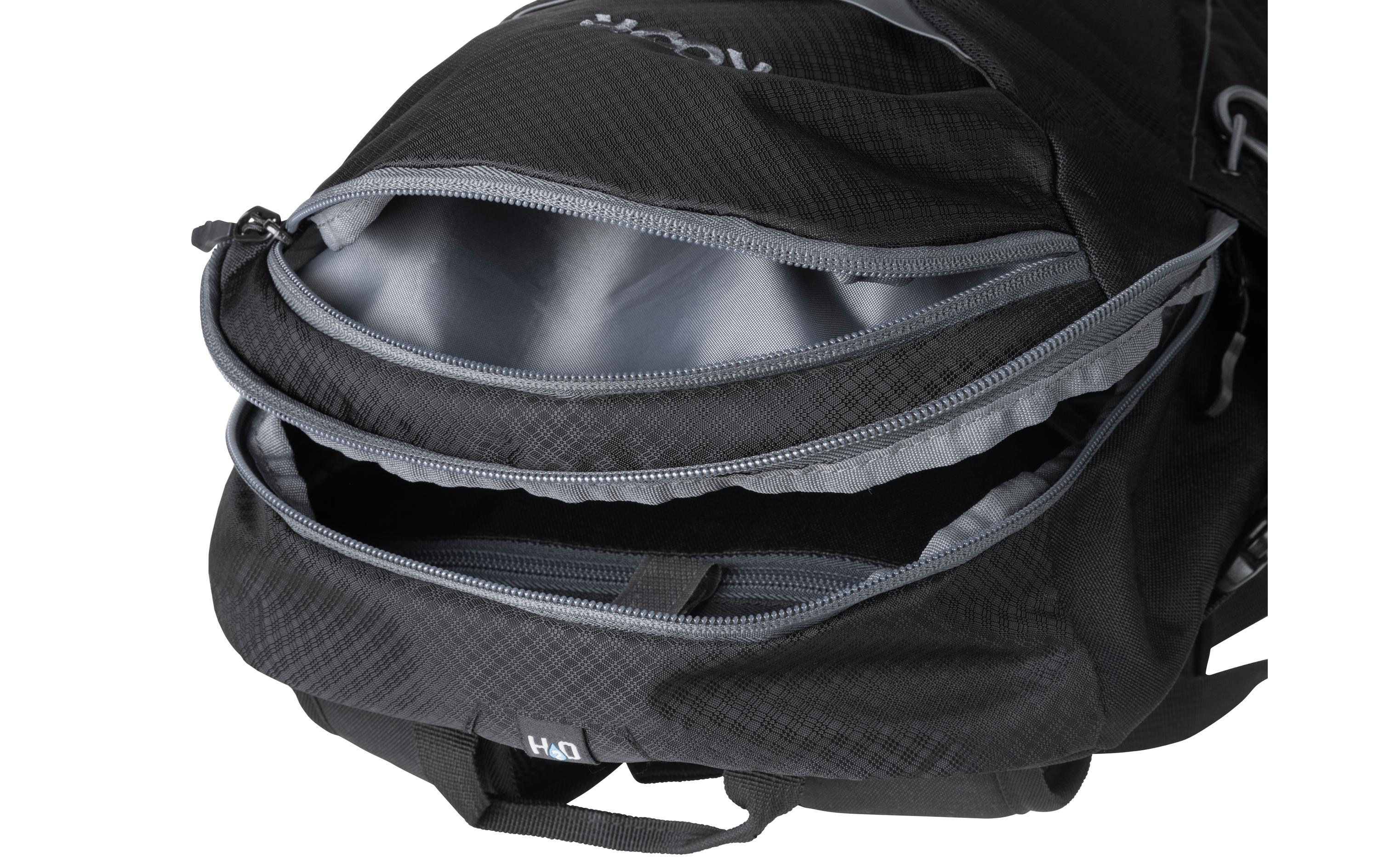 Wanderrucksack Fuurka 23 l, SchwarzFunktionaler und bequemer Bergrucksack für das ganze Jahr