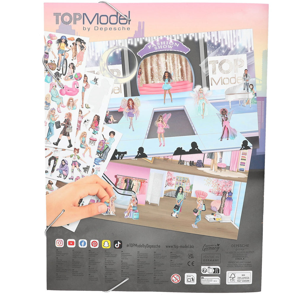 Køb TOPModel Stickerworld