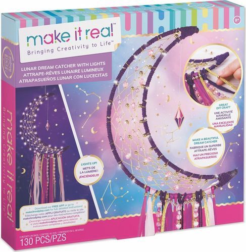 Make it Real Maan Dromenvanger met lichtjes maken