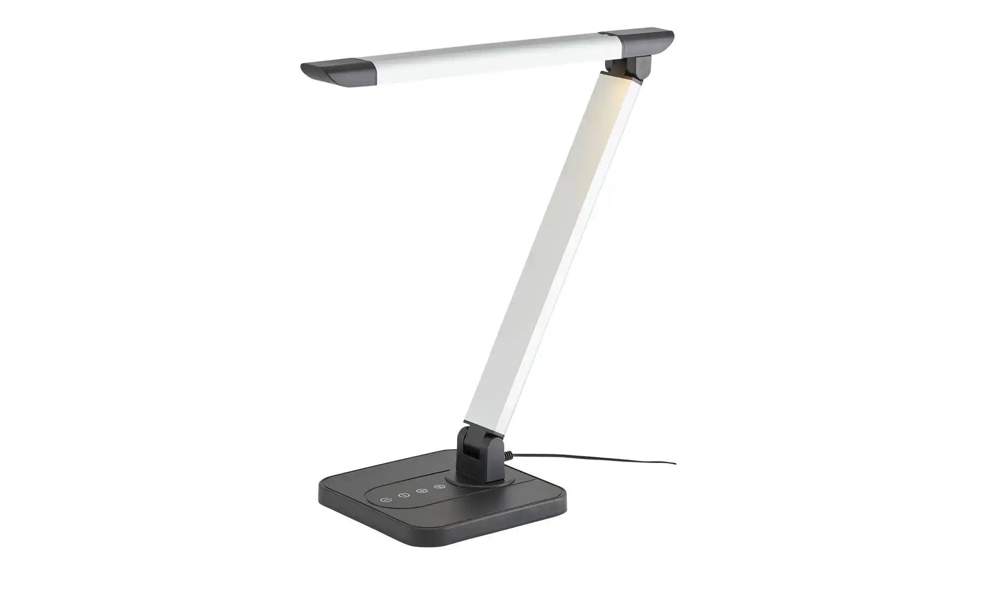 KHG LED-Tischleuchte, 1-flammig, Alu/schwarz