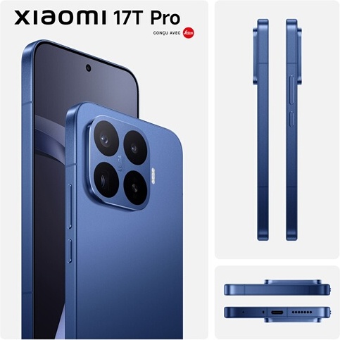 Smartphone Xiaomi 17T Pro 6,83