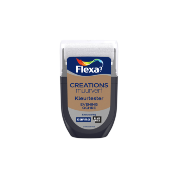 Flexa Creations muurverf Kleurtester Evening Ochre 30ml