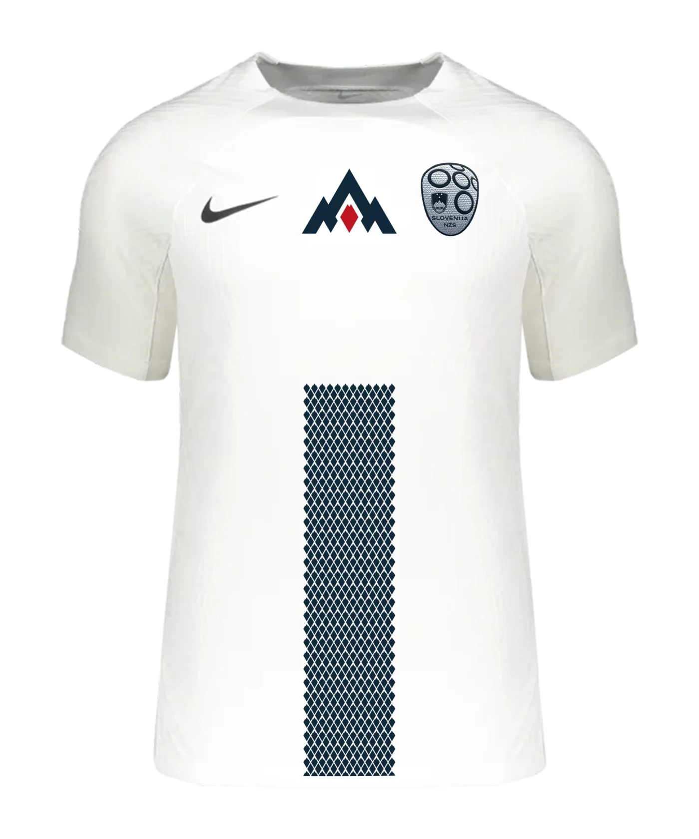 Nike Slowenien Trikot Home EM 2024 Weiss F100