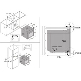 Four encastrable Asko OTP26BGH Noir