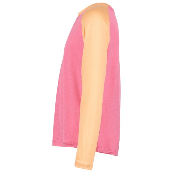 Heber Peak - Kid's MerinoCool165 EvergreenHe. L/S - Haut en mérinos