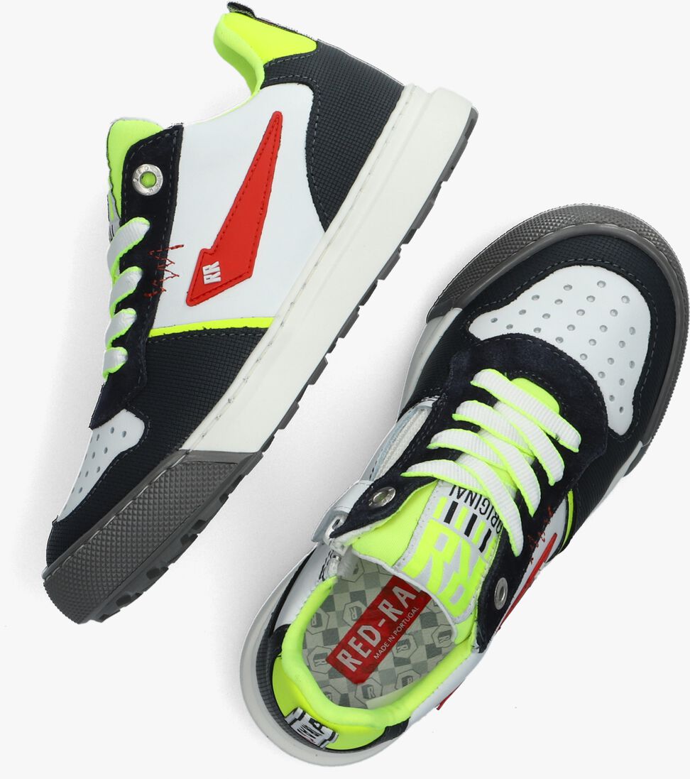 RED-RAG blauwe red-rag lage sneakers 13569