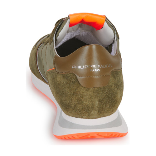 Philippe Model - TROPEZ X LOW MAN Kaki / Naranja