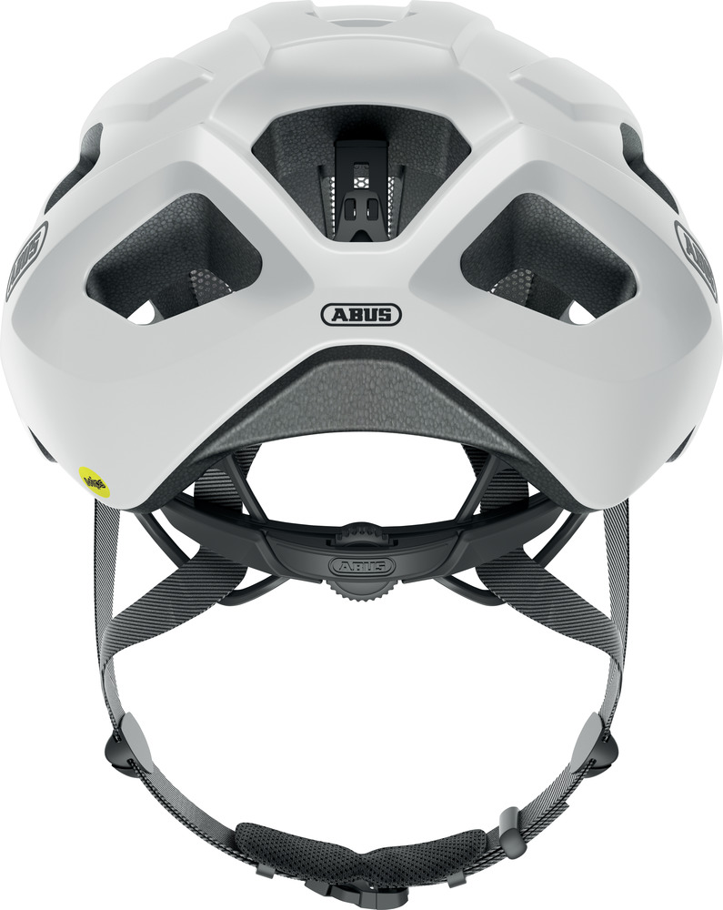 Abus Macator MIPS cykelhjelm Polar White