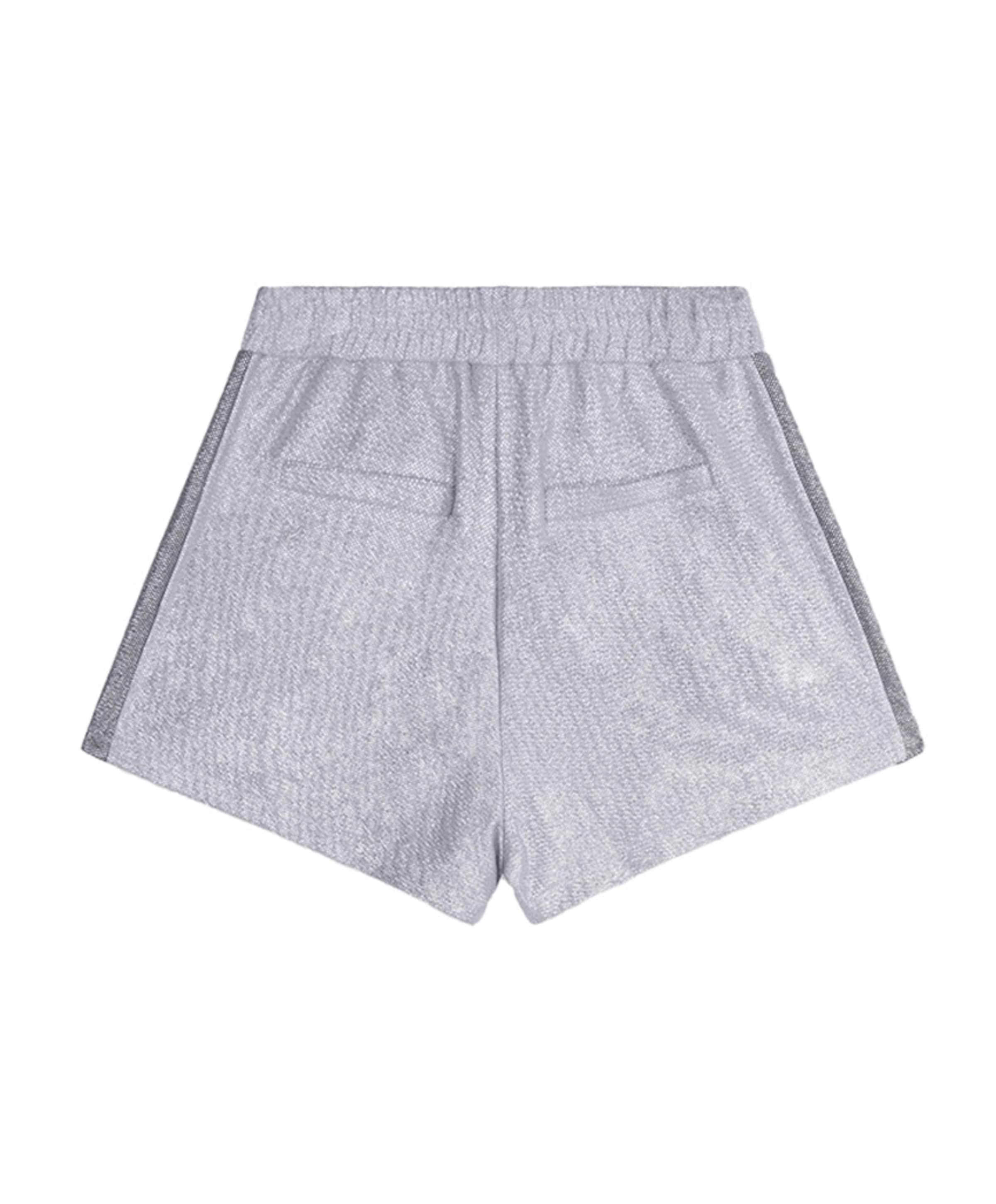 Alix The Label FOIL SHORTS dames korte broek grijs