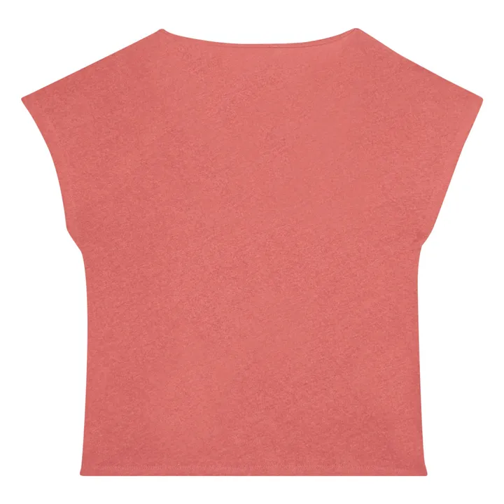 SMALLABLE BASICS T Shirt Femme Manche Courte  | Terracotta