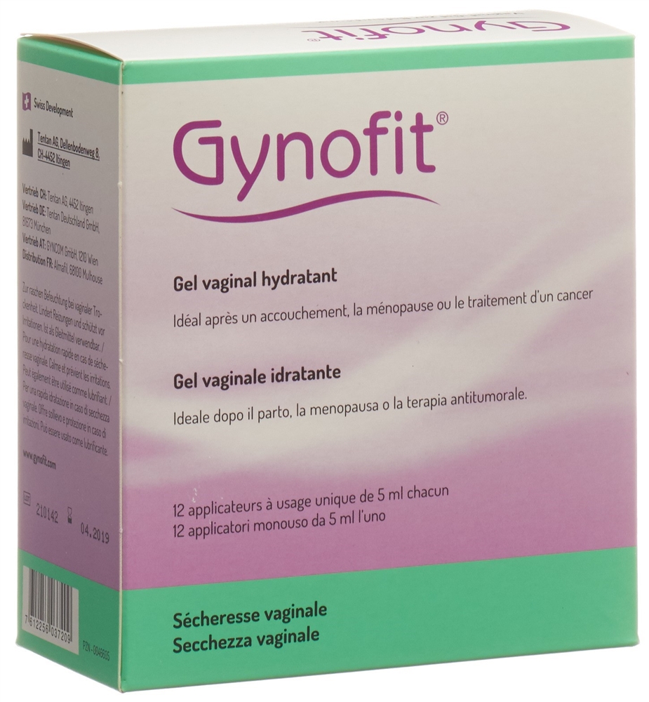 GYNOFIT Befeuchtungs-Gel Vaginalgel Vag Gel 5 ml