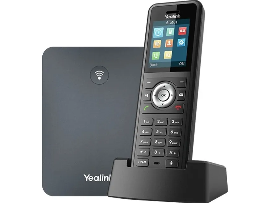 Yealink W79P IP-telefon Sort 20 Linier TFT Wi-Fi