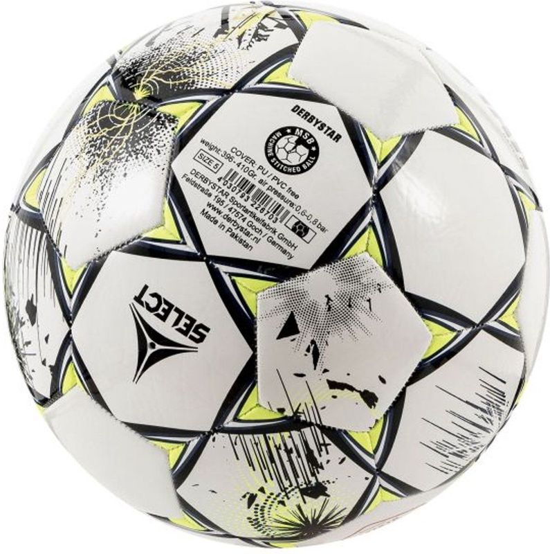 Derbystar - Keuken Kampioen Replica Bal - Voetbal - Wit - Kunststof