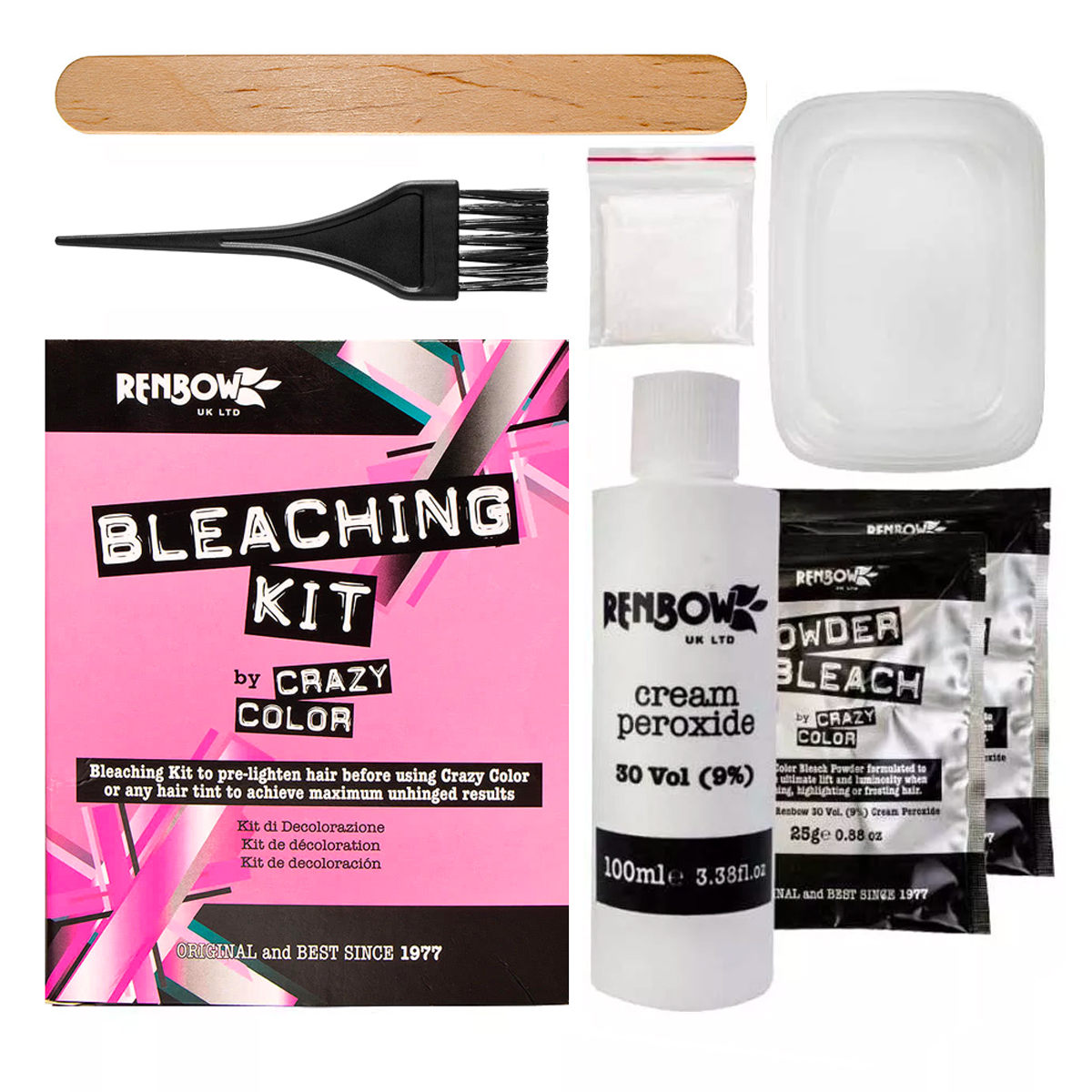 Kit Dcoloration Bleaching Crazy Color