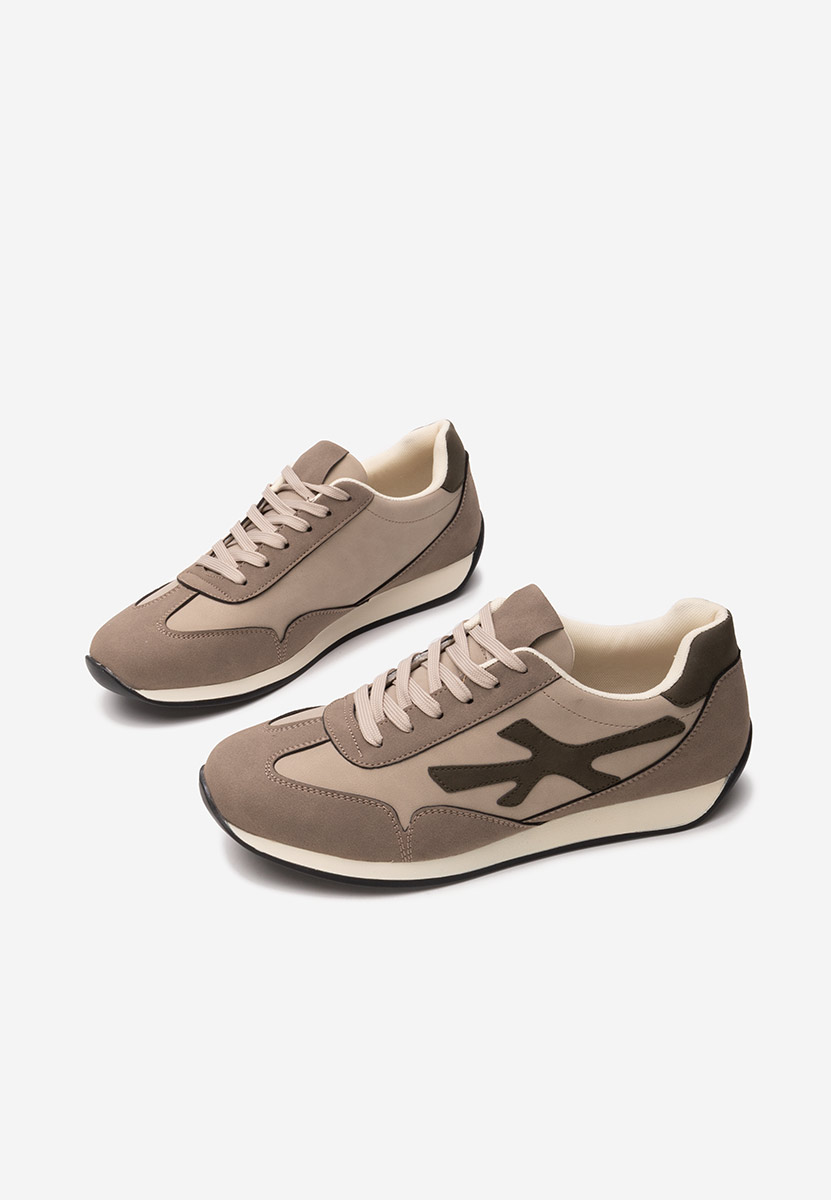 Baskets pour hommes kaki Garwin