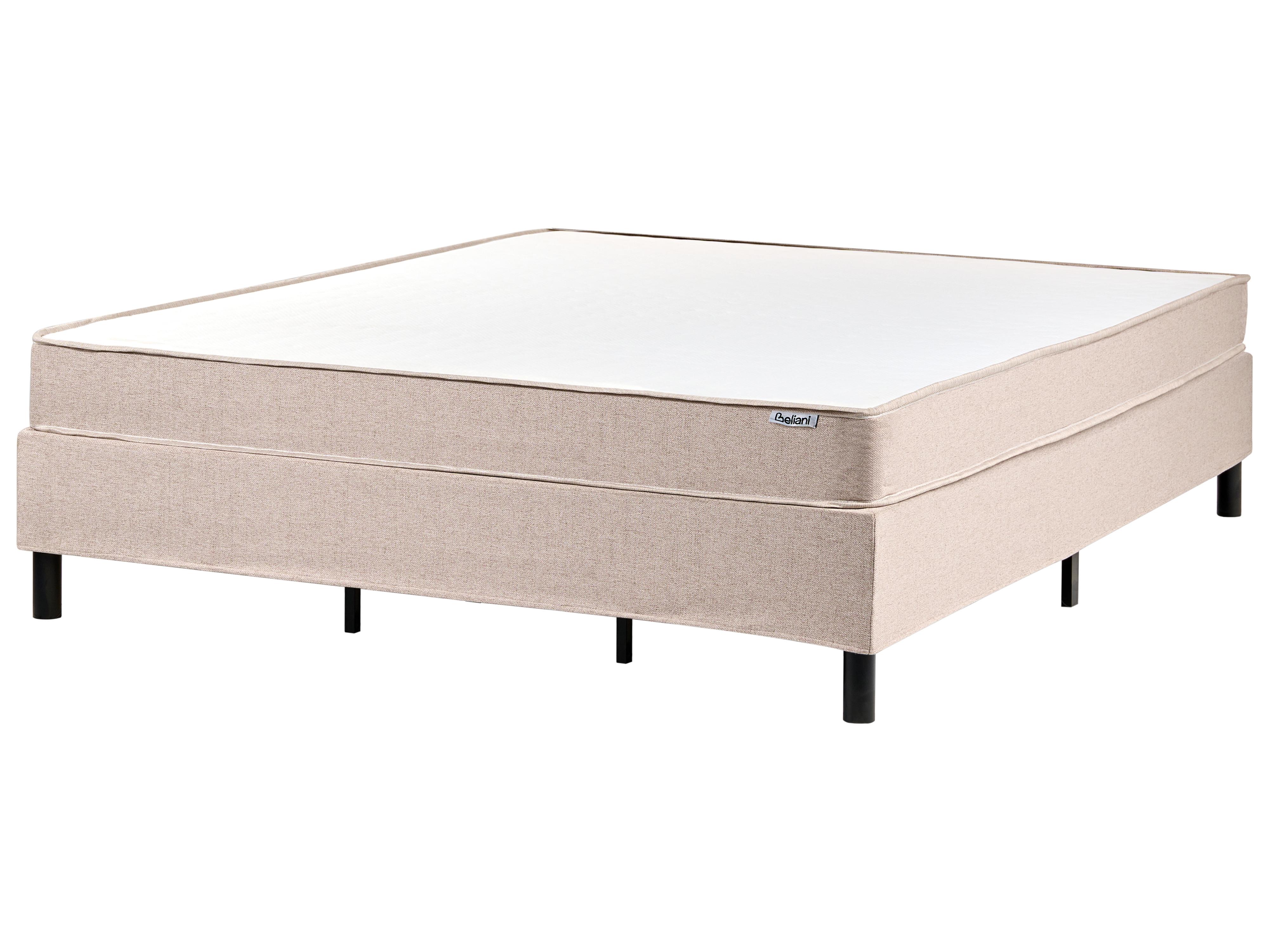 Boxspring Stof COUNTESS 180 x 200 cm Beige