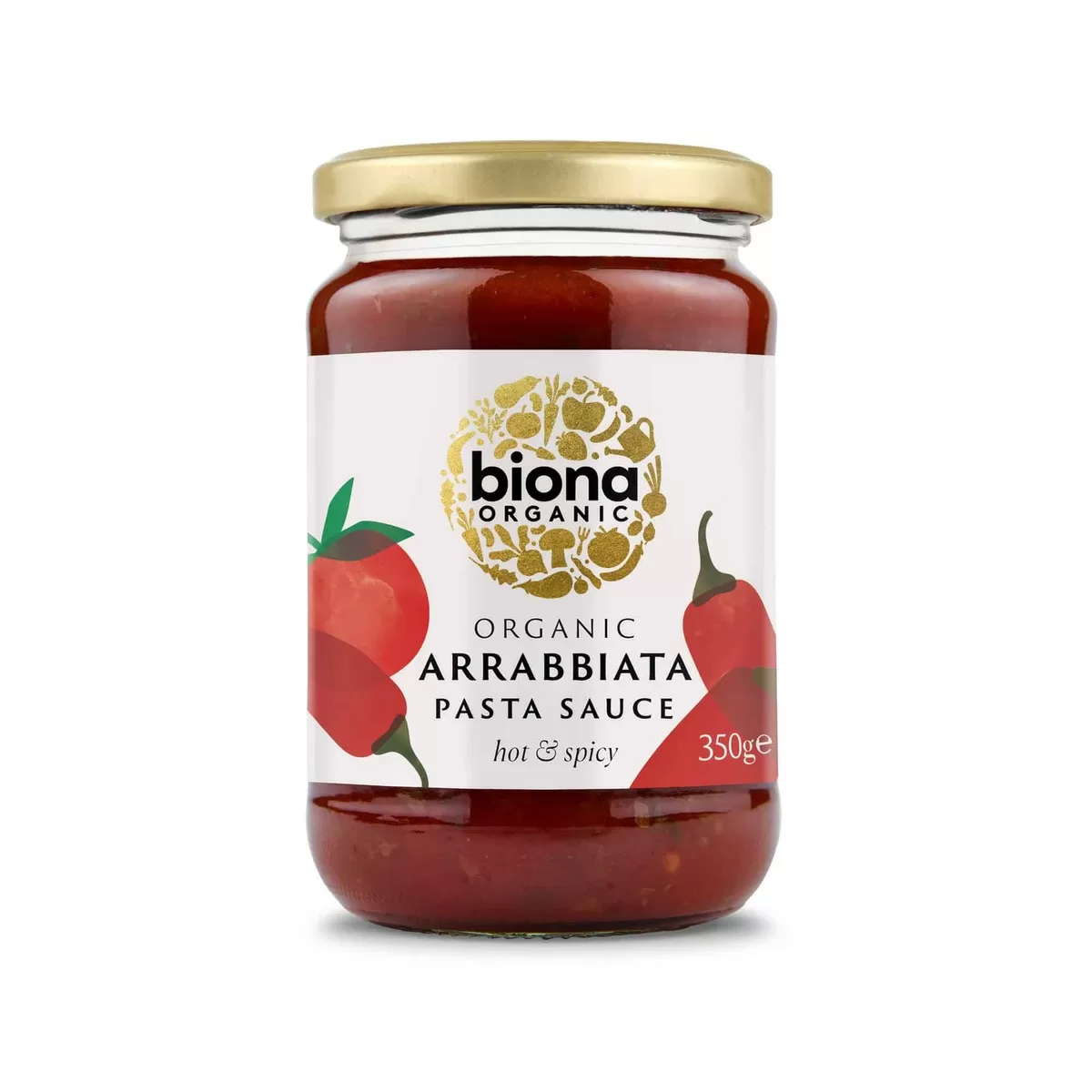 Biona Organic Pastasovs Arrabbiata Ø - 350 g