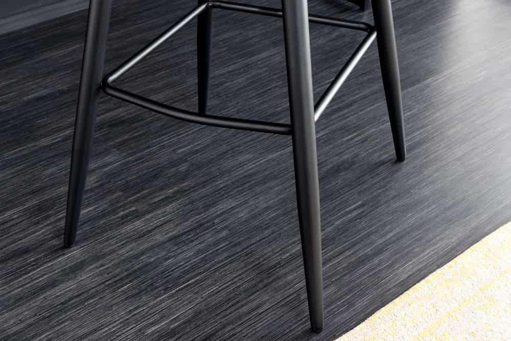 Design Barhocker EUPHORIA dunkelgrün Samt schwarze Metallbeine Barstuhl mit Lehne