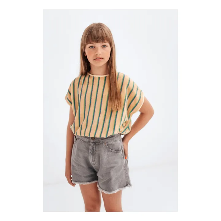 Repose AMS Short Denim Recyclé | Gris