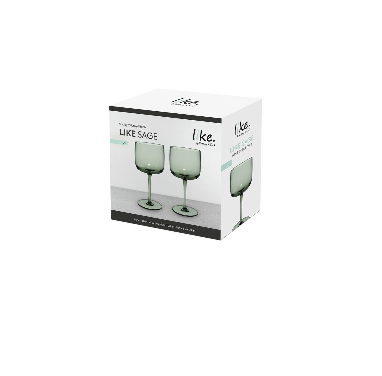 Like by Villeroy & Boch Weinkelch Set 2-tlg. LIKE SAGE