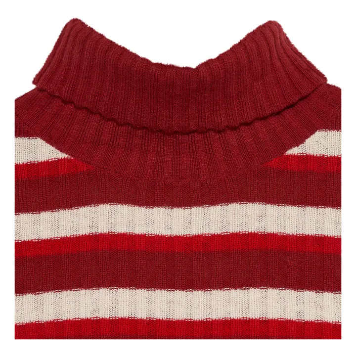 Bellerose Pull Col roulé Gouly | Rouge cerise