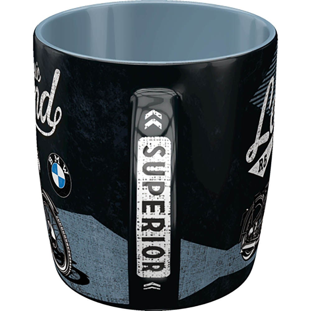 nostalgic art - Mug BMW R5 Classic Legend Bleu / Bleu Clair