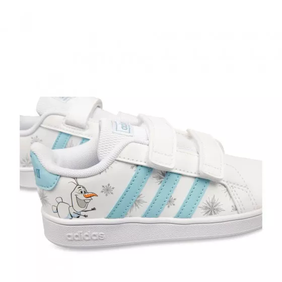 Baskets BLANCHES ADIDAS Grand Court Frozen