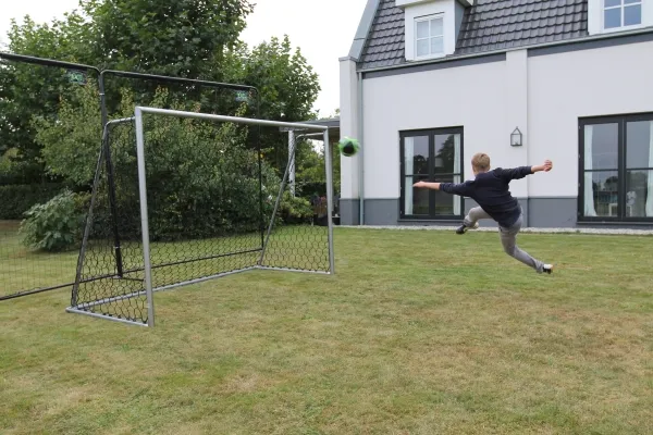 EXIT Backstop Net 900, Sort, Fodbold, Metal, Galvaniseret, Sort, 3 stk