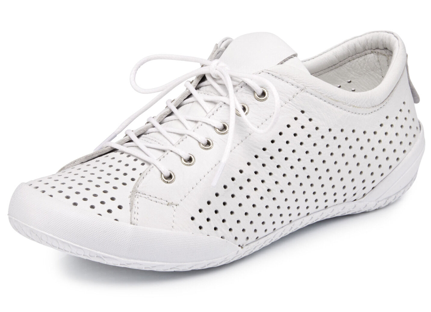 Andrea Conti, sommerliche Damen-Schnürschuhe, mit herausnehmbarem Fussbett