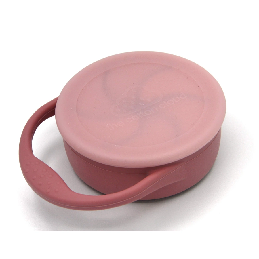 the cotton cloud Snackbecher aus Silikon Wild Rose